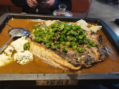 鲜青椒烤鱼-探鱼·鲜青椒爽麻烤鱼(银泰城店)