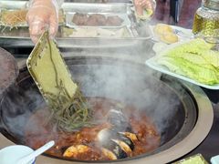 -北京龙庆四季香农家饭庄·灶台鱼·碳烤虹鳟鱼(龙庆峡店)
