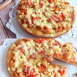 新奥尔良鸡肉披萨🍕无敌好吃😋