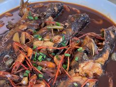 -七的湖·晚芳亭·阳澄湖农家菜·大闸蟹(莲花岛店)