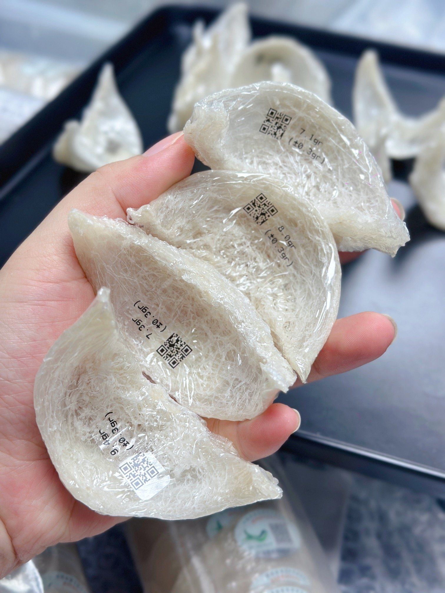 进口印尼溯源码干挑燕窝,品质上乘,发头高