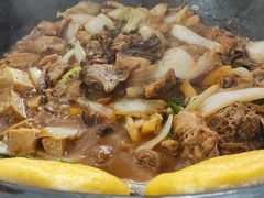 -粘豆包柴火铁锅炖