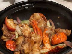 三葱小青龙花胶鸡煲-宝丽轩中餐厅BAOLIXUAN