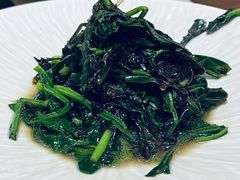有机菠菜炒紫菜-喜鼎海胆水饺(平安金融中心店)