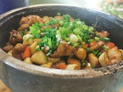 芋儿焖牛腱-锦庐道地川菜(来福士店)