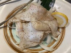 黑胡椒鱿鱼-明洞阿姨·韩式酱蟹烤肉·创意料理(三元桥店)