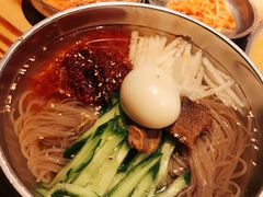 冷拌面-青瓦炭韩潮烤肉(花园道店)