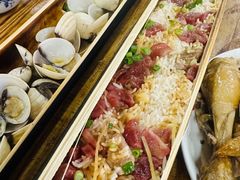 竹筒腊味饭-香竹农庄•传统竹筒饭(十年店)