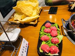 潮汕炸腐皮-高兴一锅潮汕鲜牛肉火锅(银座店)