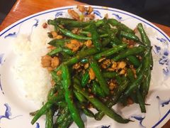 干烧四季豆饭-玫瑰苑烧腊饭店