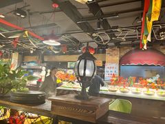 自助取餐区-韩千炉海鲜自助火锅烤肉(文三路店)