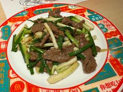 葱炒牛肉-避风塘(宝山万达店)