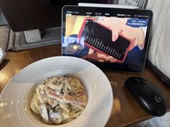 奶油培根意面-雕刻时光咖啡馆(北师大店)