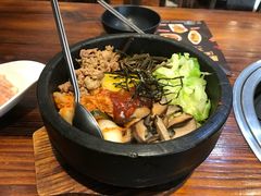 泡菜牛肉石锅拌饭-意成料理