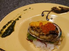 铁板四头鲍海胆三文鱼籽-田舍家Inakaya(天汇igc店)