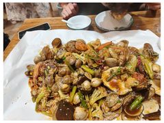 -东来菜馆•手抓海鲜家常菜•海鲜锅贴(鸽子窝店)