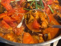 -贵州辣子鸡番茄鸡