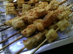 鸡肉串-老红桥炸灌肠牛肚锅烧烤(定福庄店)