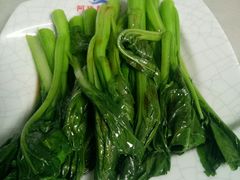 白灼广东菜心-阿政粤小馆(中央大街店)
