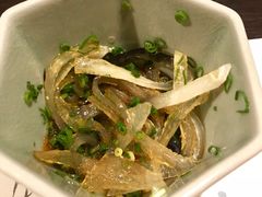 凉拌鱼皮-玄品河豚(那覇國際通里之関)