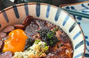 Special Thick-cut Angus Beef Tongue and Foie Gras Rice