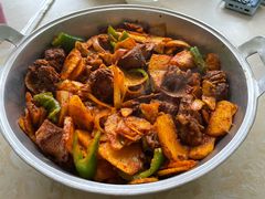 -尕有炕锅烤羊肉