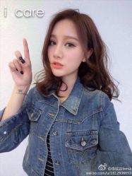 暖巧克力色染长发880-icare美发沙龙