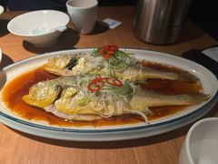 油泼黄花鱼-波螺油子青岛本帮菜(银座店)