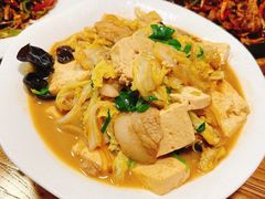 大白菜豆腐五花肉-一韩亭韩式烤肉(高新店)