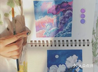 盐系天空手绘，神仙画风超级治愈！