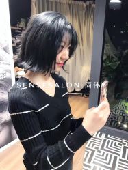 蓝灰，不掉si黄，颜色越洗越好看-意念造型