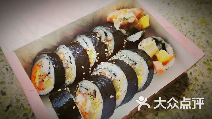 黑胡椒培根紫菜包饭