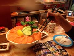 三文鱼刺身-万岁寿司(万国店)