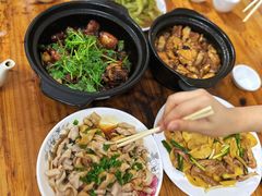 白灼鸭肠-海口滨海新村143号海南老字号炒菜店