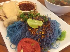 -蝶豆花蓝面条