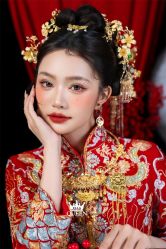 点击看大图 -艾拉·女王婚纱礼服馆