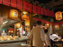 自助取餐区-南京大牌档(香港广场店)