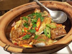 港式砂锅鱼头煲-新旺茶餐厅·早餐·夜宵(仙霞店)