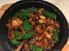 石锅杭椒牛蛙-桂满陇-西湖船宴(西单大悦城店)