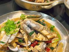 老虎滩爆炒蛏子-老虎滩大连海鲜烧烤(建邺云锦路总店)