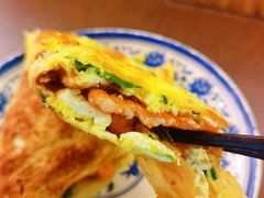 韭菜蛋饼-老客满蛋饼(双塔市集店)