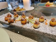 卤鹌鹑蛋鹅肝慕斯-T館·花园艺术餐厅