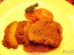 鲍灵菇牛排-粗茶淡饭·汉口公馆(循礼门店)