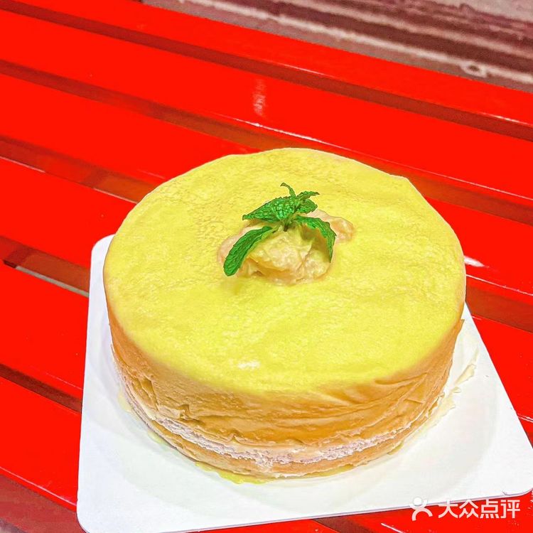 千层蛋糕太好吃惹‼️榴莲脑袋放心冲💯