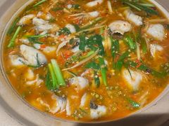 葱葱鱼片-廖川菜(太阳宫店)