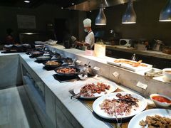 自助取餐区-黄山西海饭店-自助餐厅