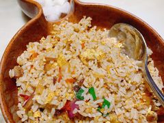 糟辣子烤肉炒饭-绿茶餐厅(西单老佛爷店)