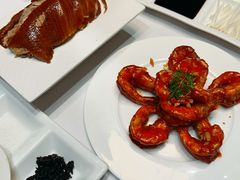 蒜香茄汁大虾-到家尝北京菜(西坝河店)