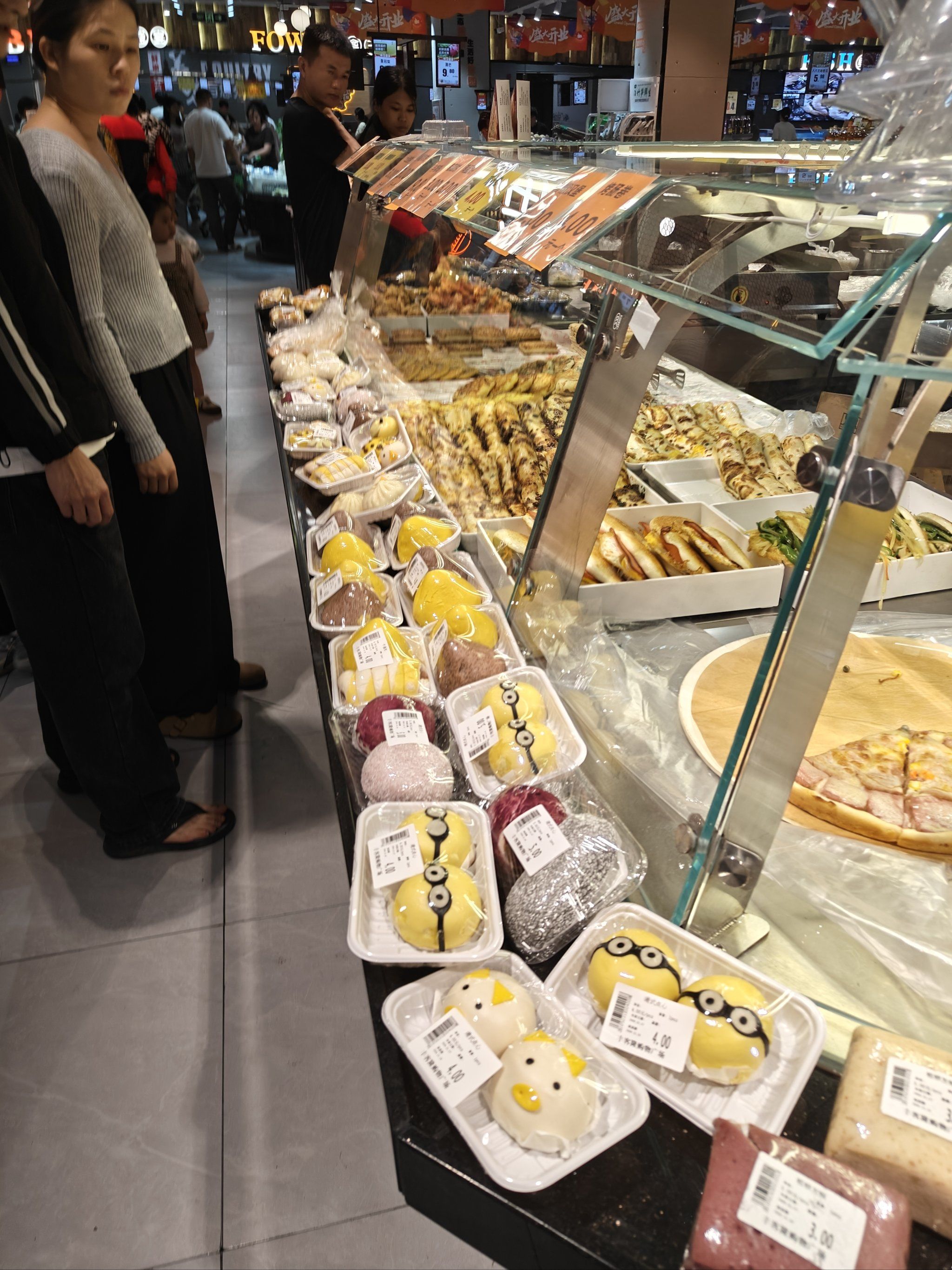 好多面食,就喜欢这样的超市