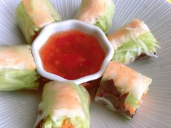 生春卷-炎蔵牛舌烤肉